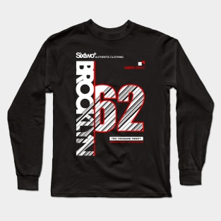 brooklyn sixtwo authentic apparel Long Sleeve T-Shirt